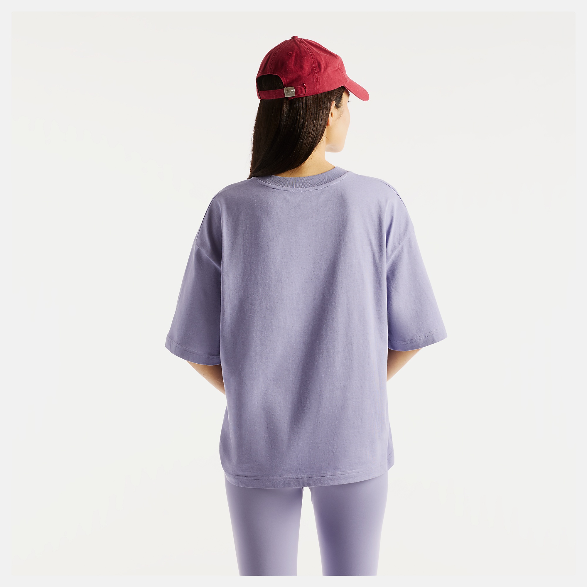 New Balance Trackside Oversized T-Shirt, WT6297MKDSV