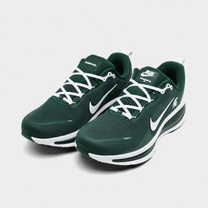Men's Nithtke Vomero 18 Purdue Boilermakers Running Shoes - Part 1 - Pro Green/Black/White - Both shoes facing left