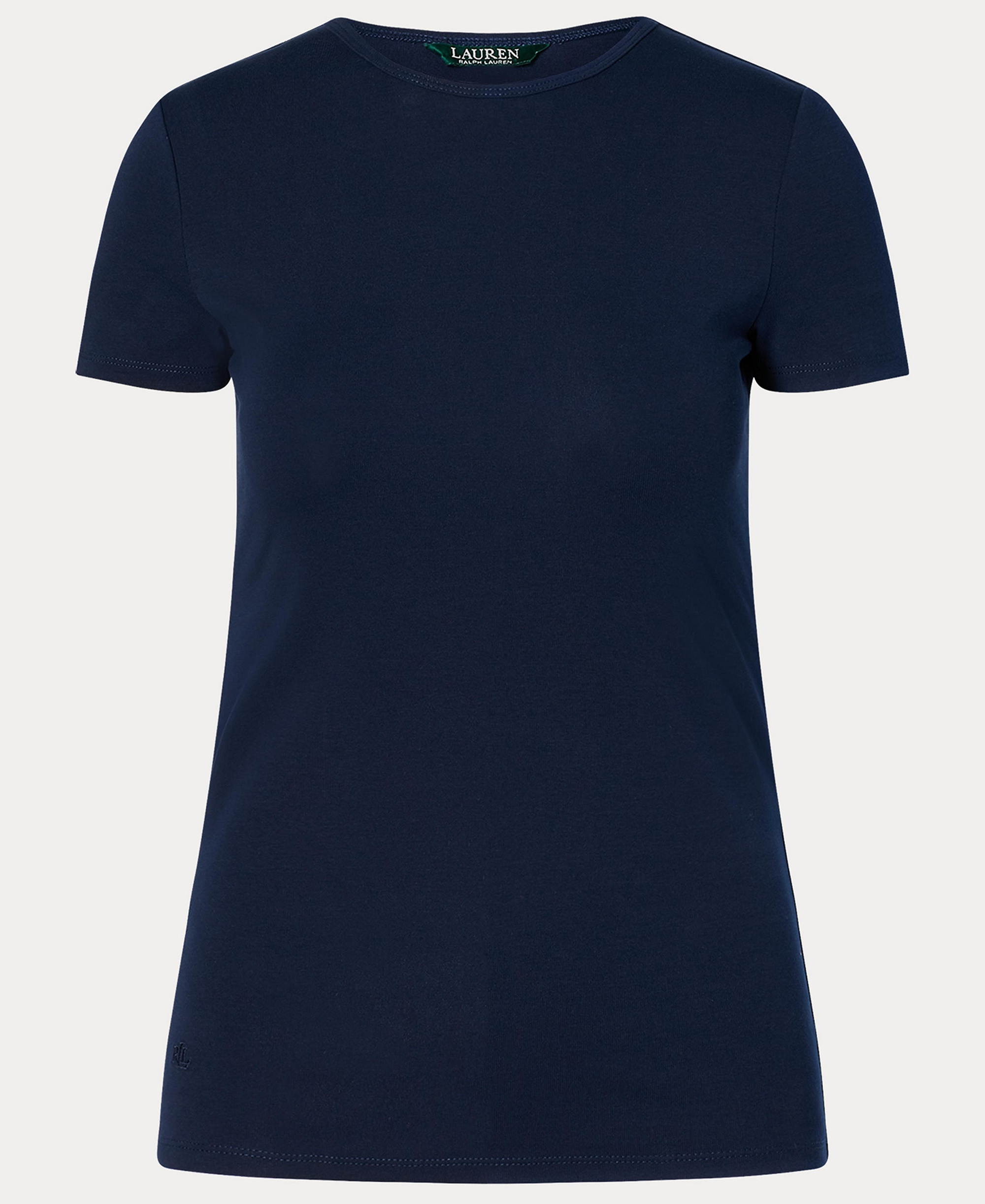 Lauren Ralph Lauren Stretch Knit T-Shirt - Lauren Navy