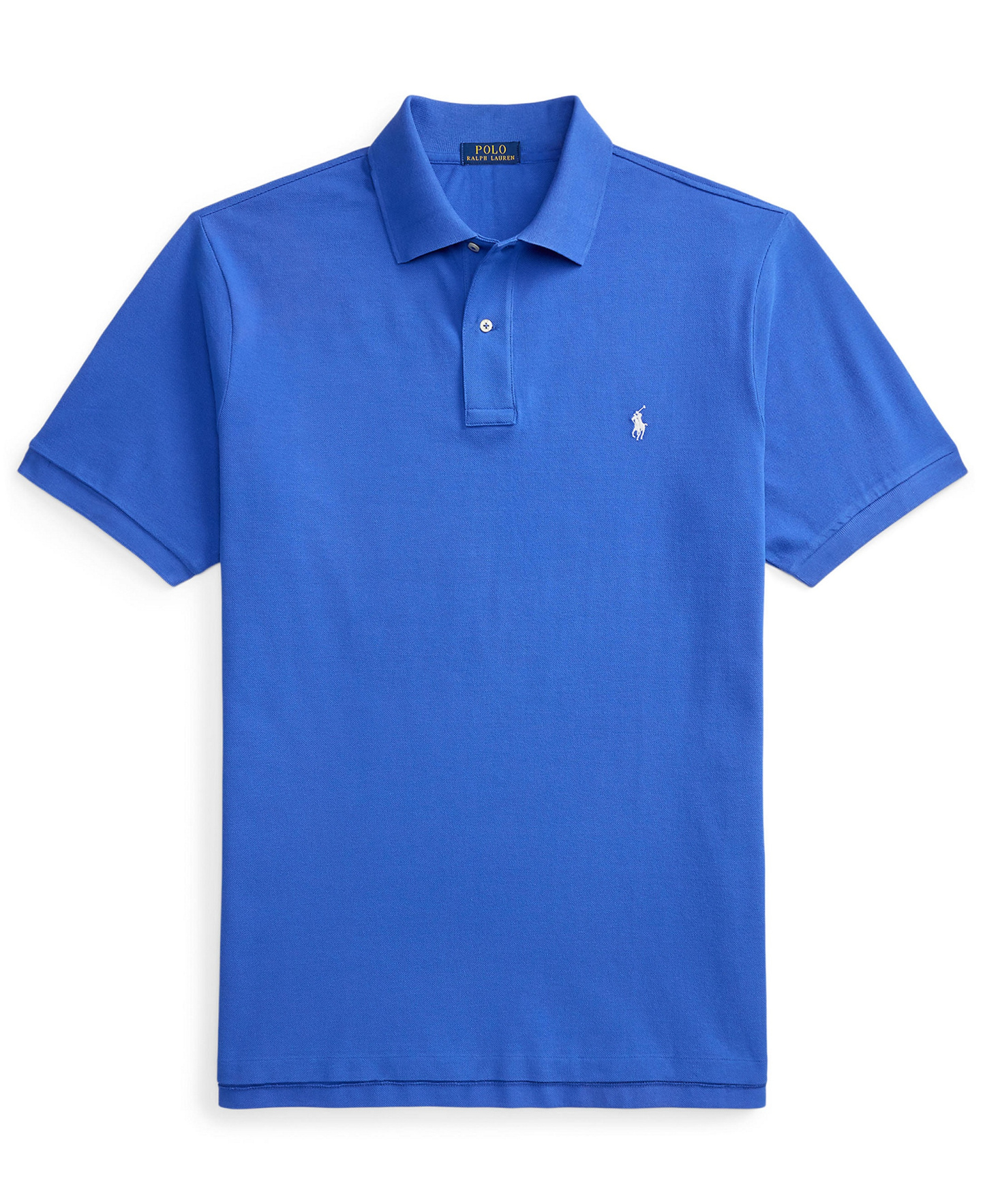Polo Ralph Lauren Men's Big & Tall Cotton Short-Sleeve Polo Shirt - New Iris Blue/C1730