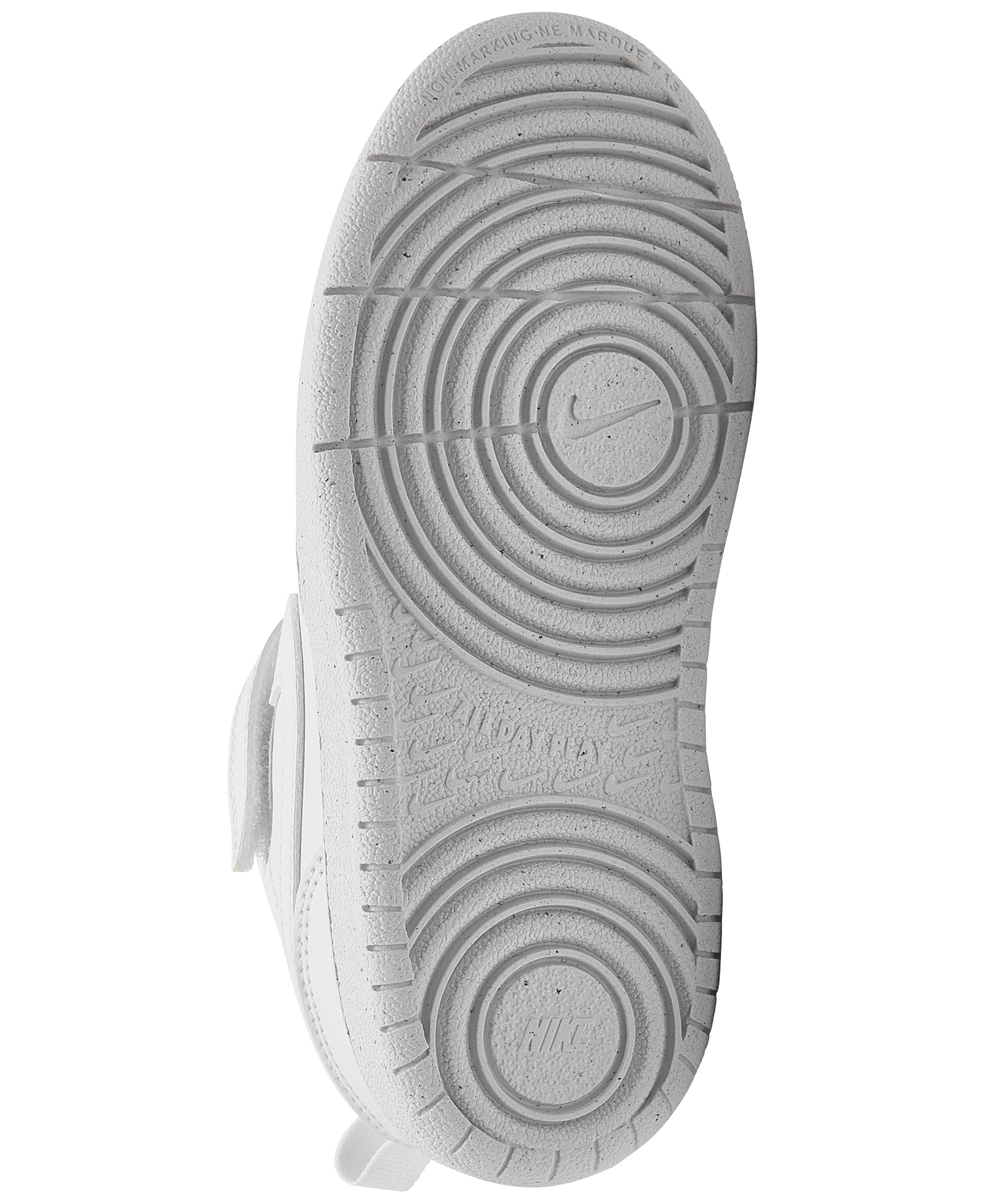 Nike Toddler Court Borough Low Recraft Adjustable Strap Casual Sneakers from Finish Line - White