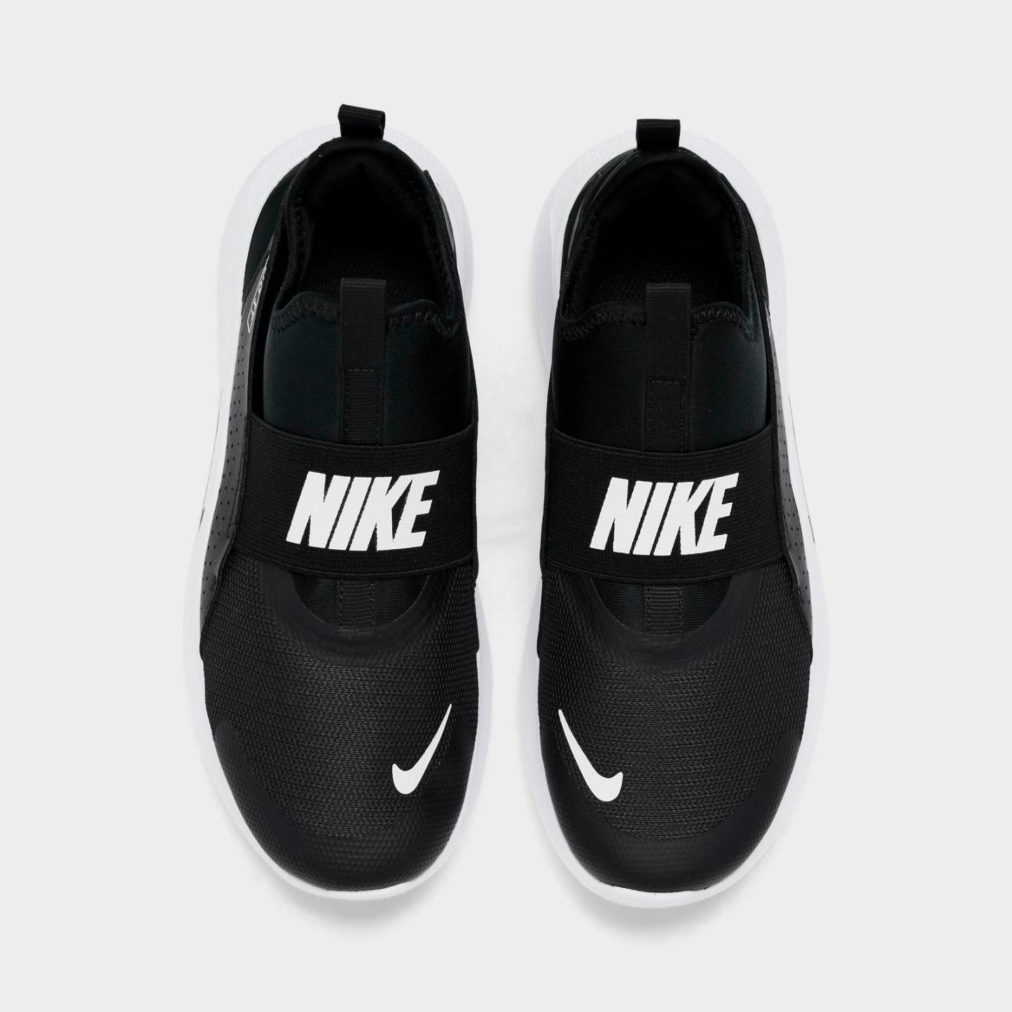 Little Kids' Nike Flex Runner 4 Running Shoes - Black/White/White/Black