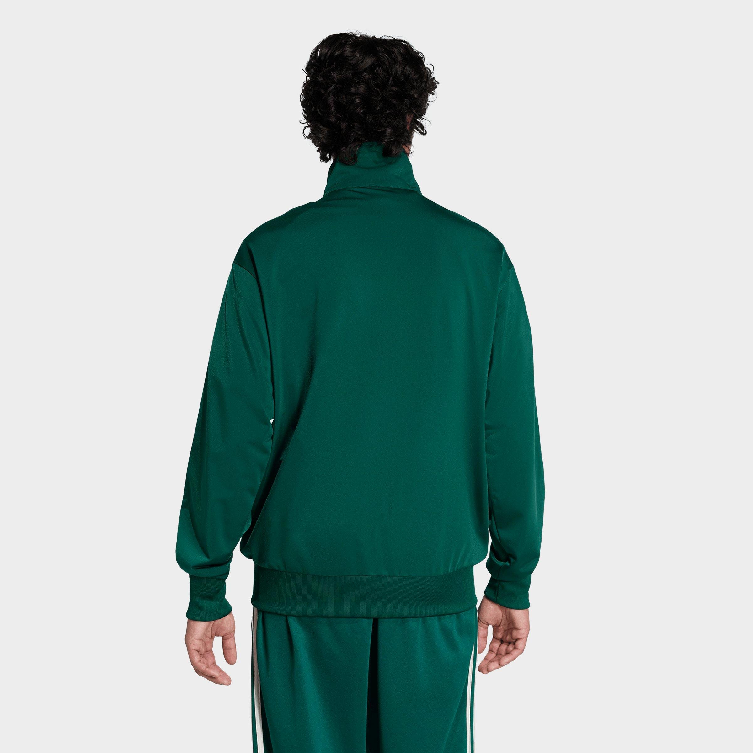 Men's adidas Originals adicolor Sport Firebird Full-Zip Track Jacket - Collegiate Green