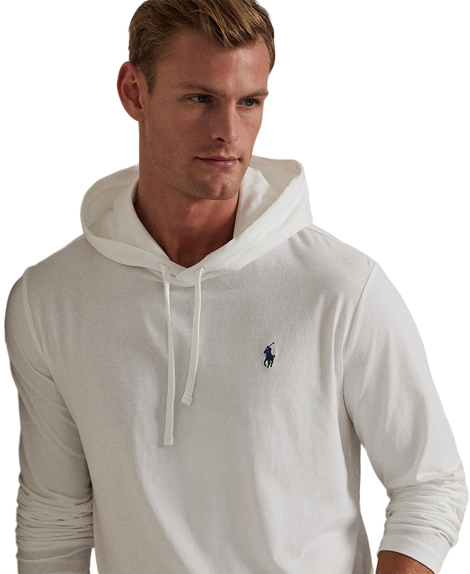 Polo Ralph Lauren Men's Hooded Jersey - White