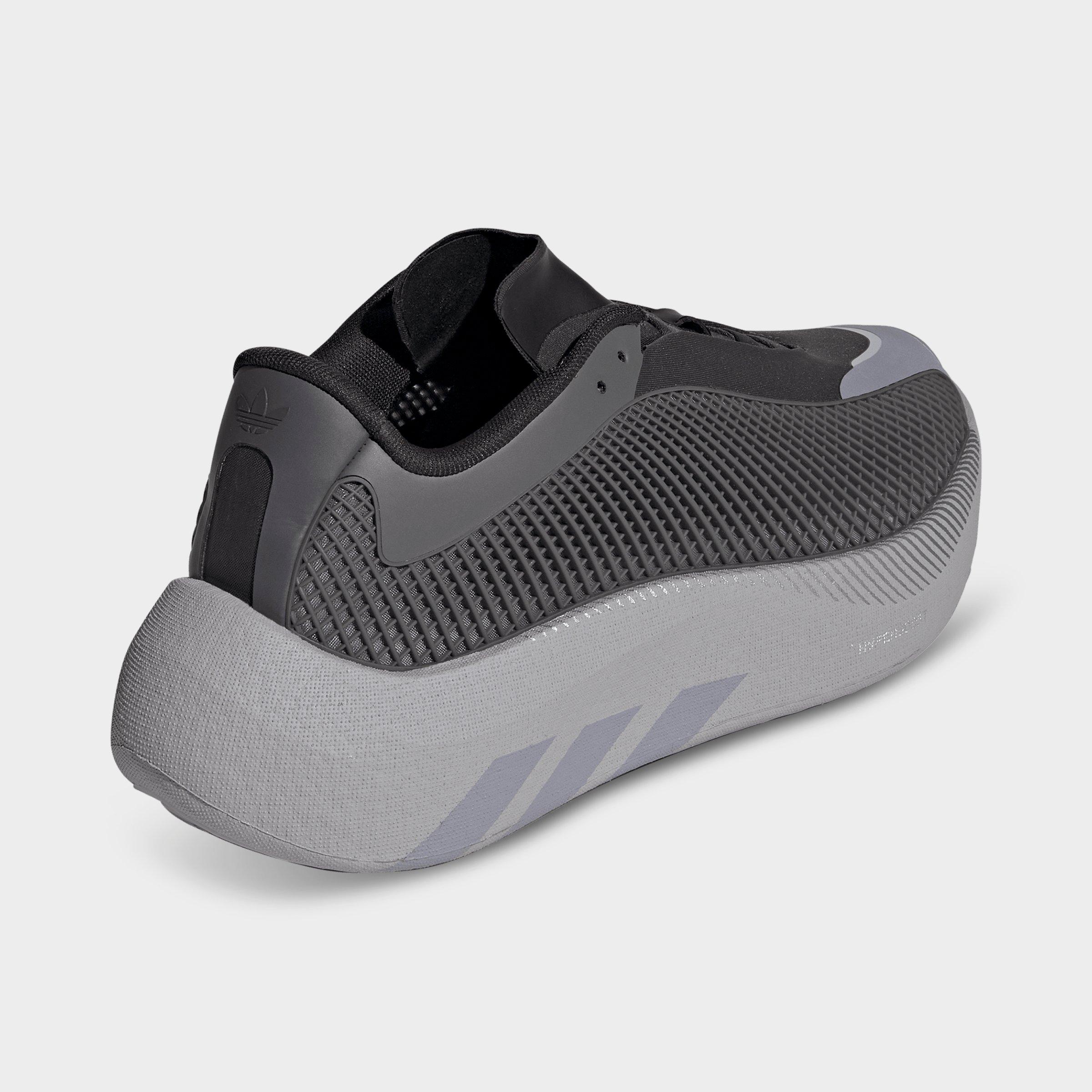 Men's adidas Originals HYPERBOOST EPHR Casual Shoes - Core Black/Grey/Glory Grey - Back view