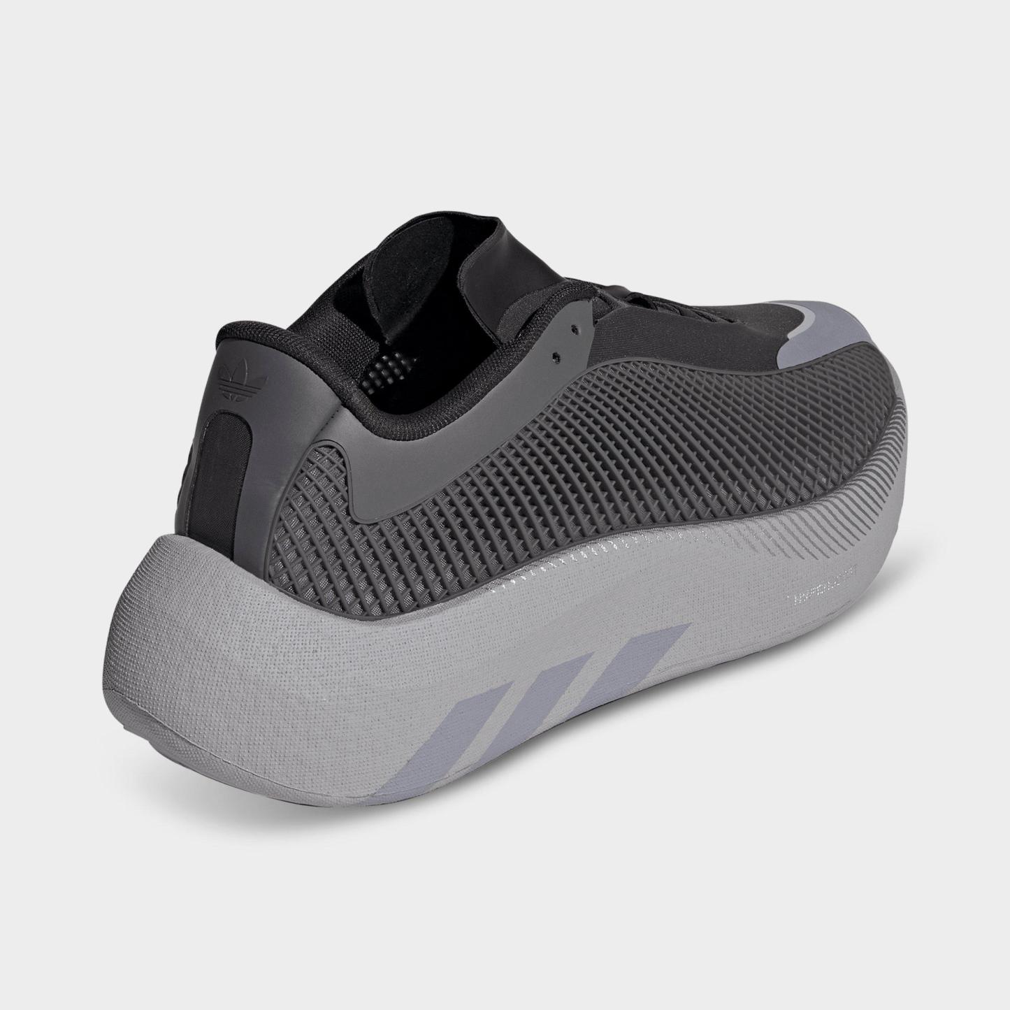 Men's adidas Originals HYPERBOOST EPHR Casual Shoes - Core Black/Grey/Glory Grey - Back view