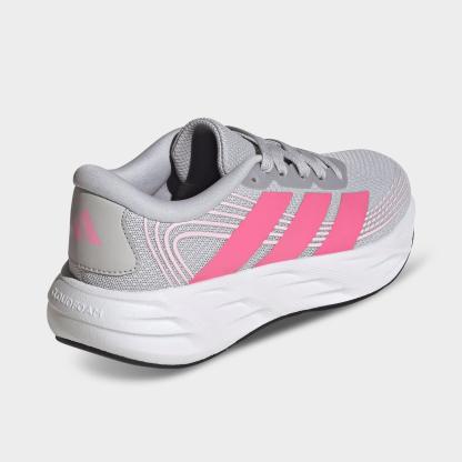 Big Kids' adidas Galaxy 8 Running Shoes - Light Solid Grey/Pink Fusion/Clear Pink - Back view
