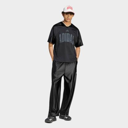 Men's adidas Stadium Graphic Mesh T-Shirt - Black/Off White - view 2