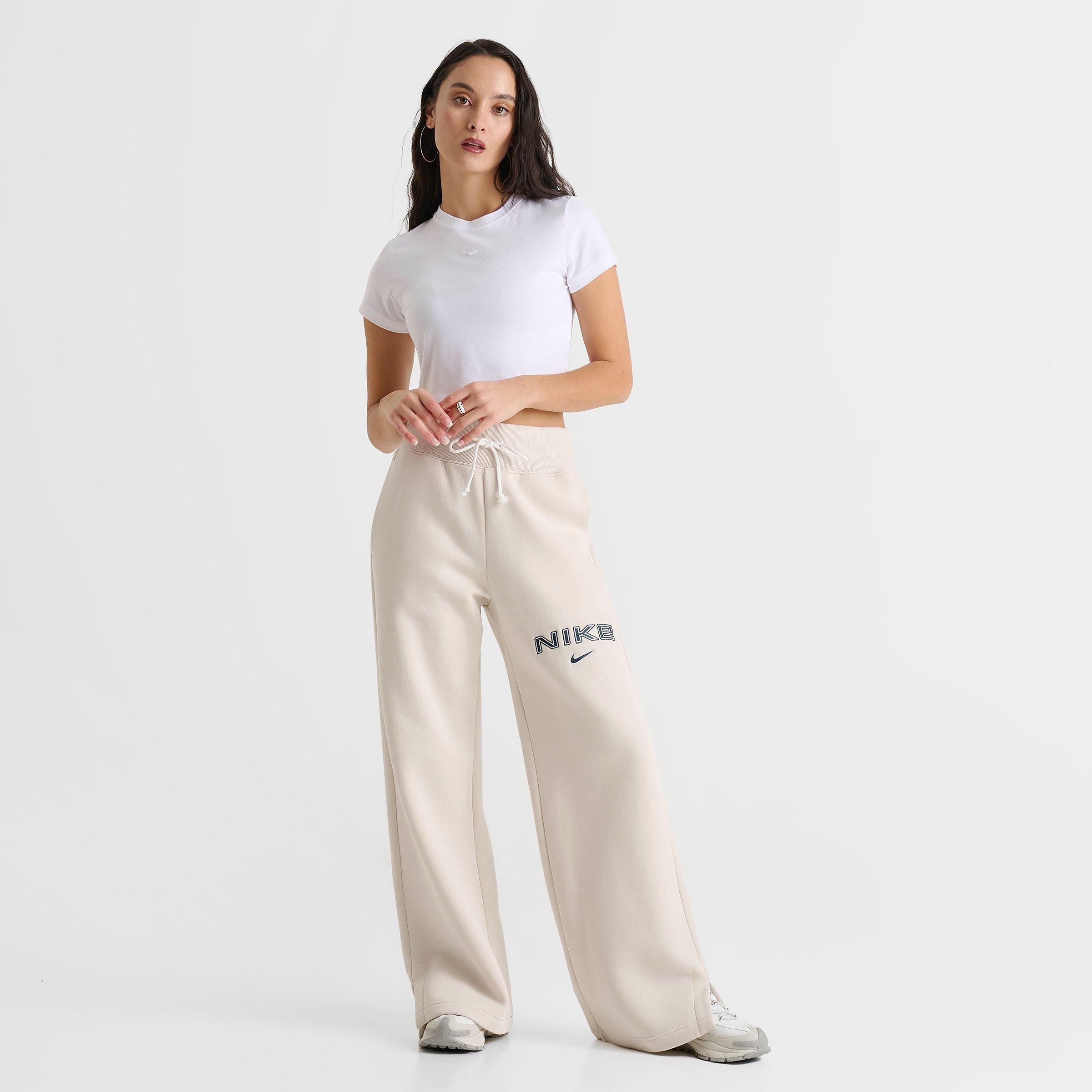 Women's Nithtke Sportswear Chill Knit Cropped T-Shirt - White