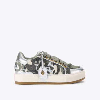 Kurt Geiger London Southbank Tag Sneaker - Green