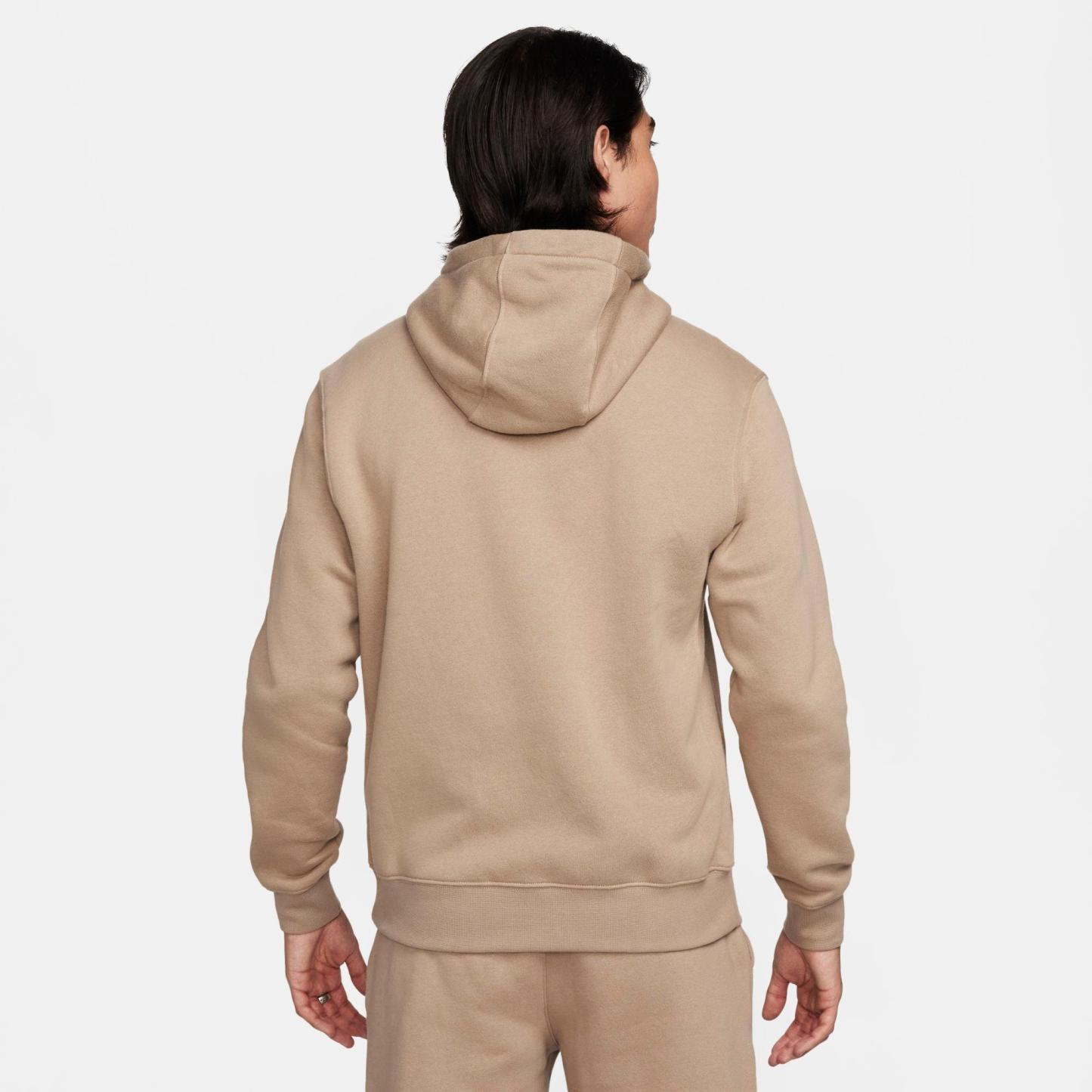 Nithtke Sportswear Club Fleece Full-Zip Hoodie - Khaki/Khaki/White