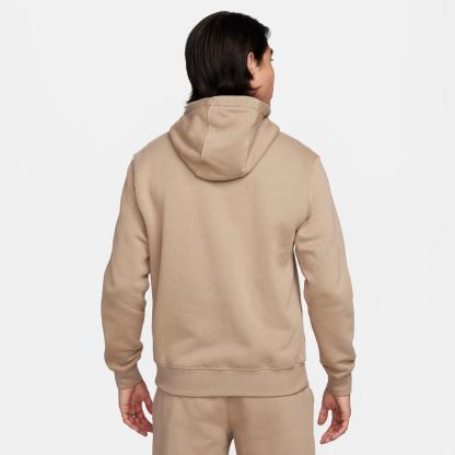 Nithtke Sportswear Club Fleece Full-Zip Hoodie - Khaki/Khaki/White