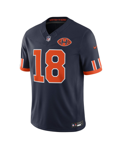 Nike Men's Caleb Williams Navy Chicago Bears 2026 Rivalries Collection Vapor F.U.S.E Stitched Limited Jersey - Navy