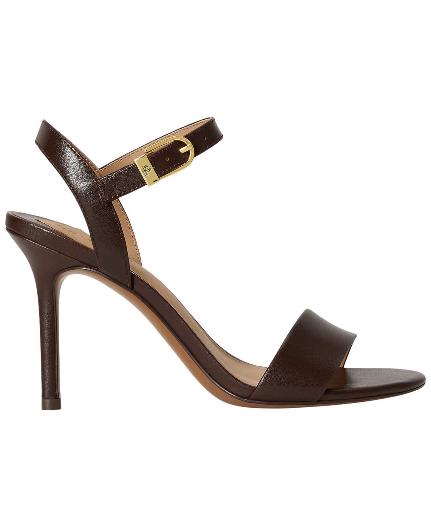 Lauren Ralph Lauren Women's Gwen Stiletto Sandals - Chestnut Brown