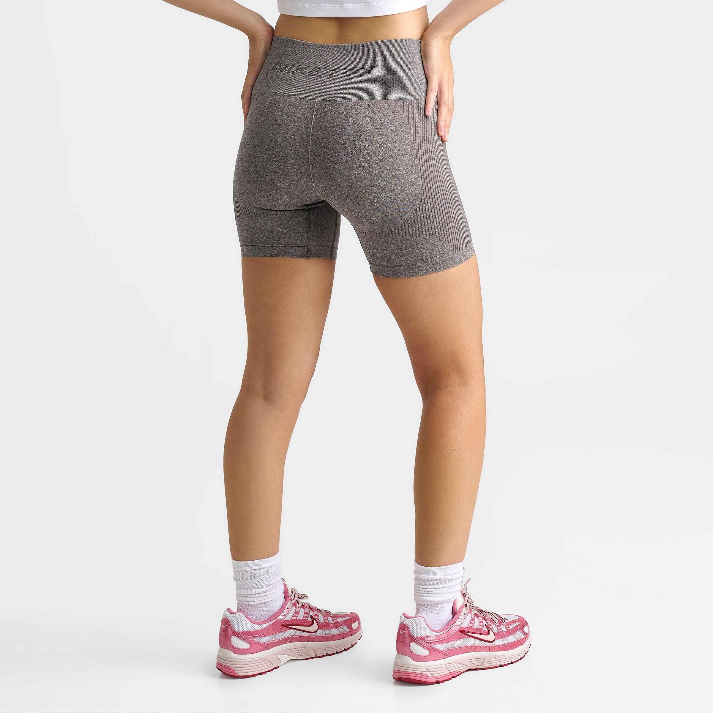 Women's Nithtke Pro Seamless Dri-FIT High-Waisted 5" Biker Shorts - Ridgerock/Heather