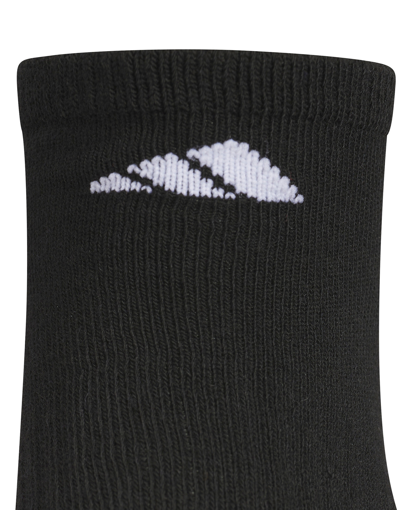 adidas Women's No Show Athletic Cushioned Socks, 6-Pack - Black/white