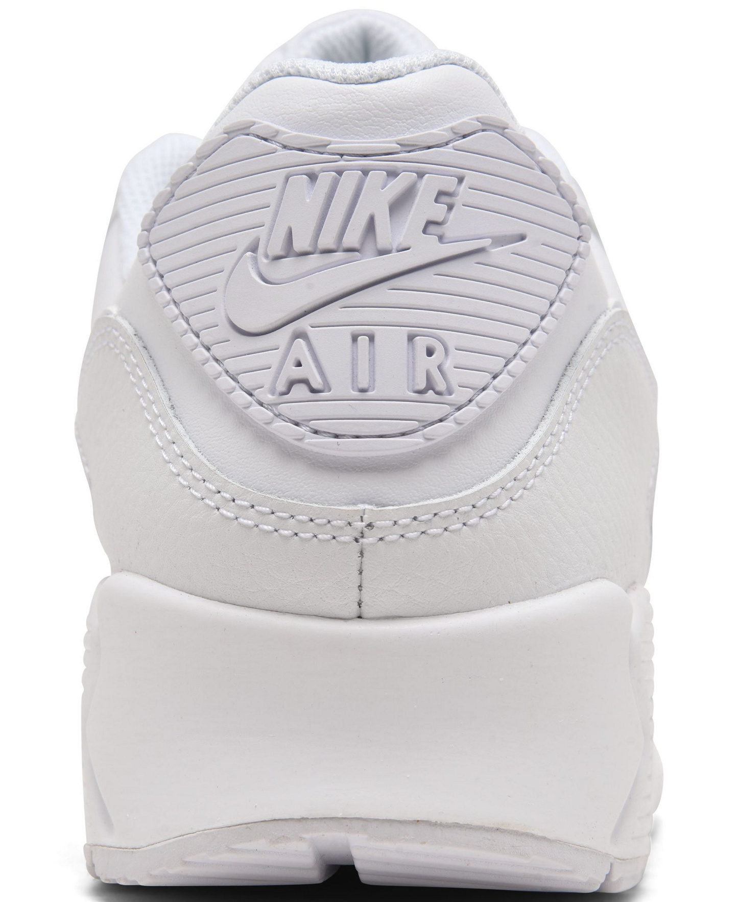 Nike Men's Air Max 90 Leather Casual Sneakers from Finish Line - White