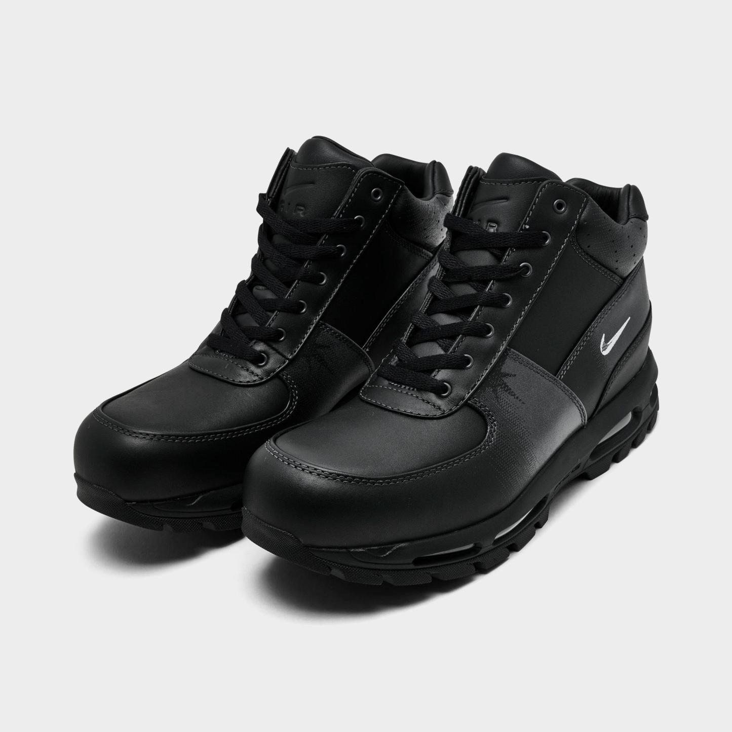 Men's Nithtke Air Max Goadome Boots - Black/Anthracite/Volt/White - Both shoes facing left