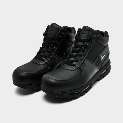 Men's Nithtke Air Max Goadome Boots - Black/Anthracite/Volt/White - Both shoes facing left