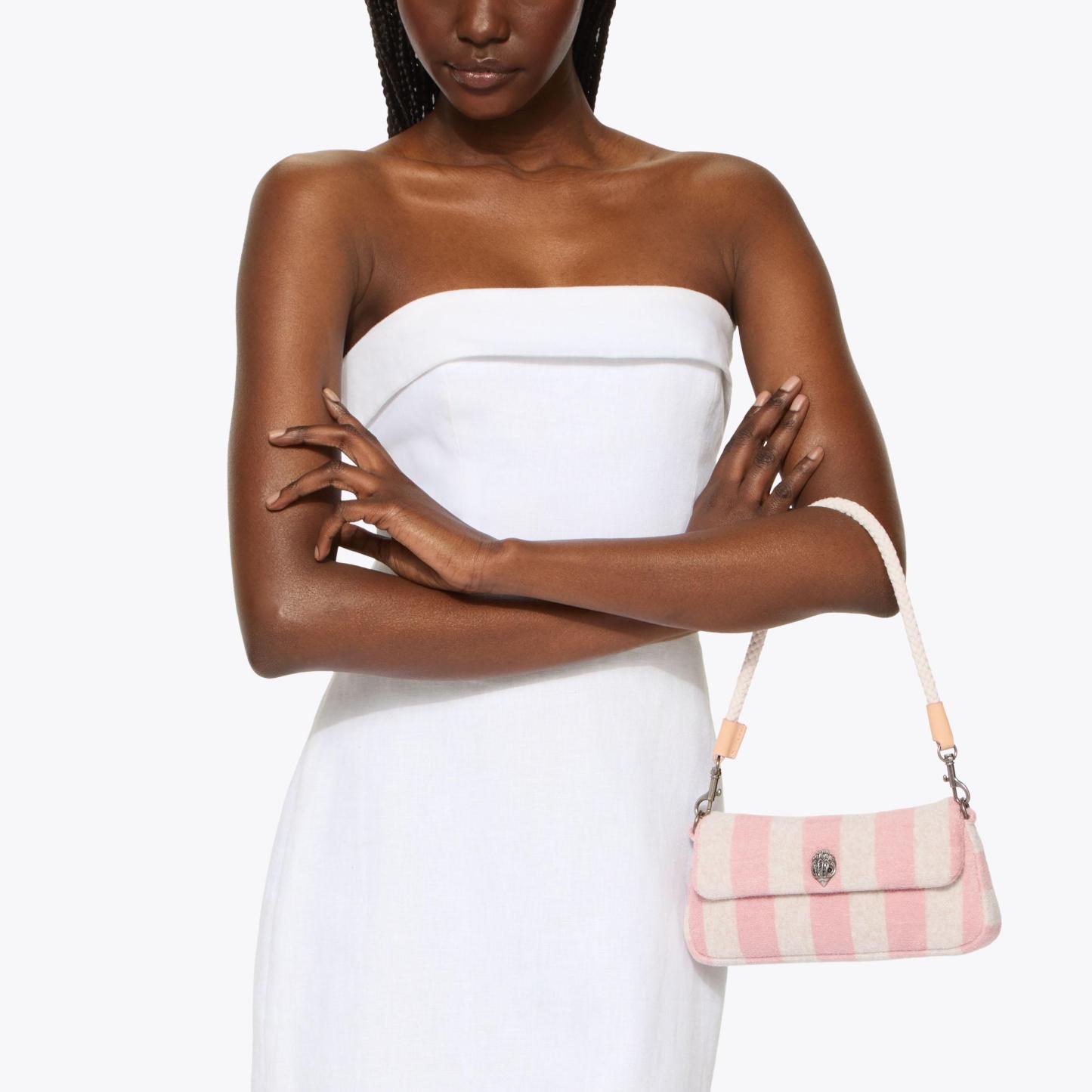 Kurt Geiger London Kurt's Cabana Pickle Shoulder Bag - Pink - view 2