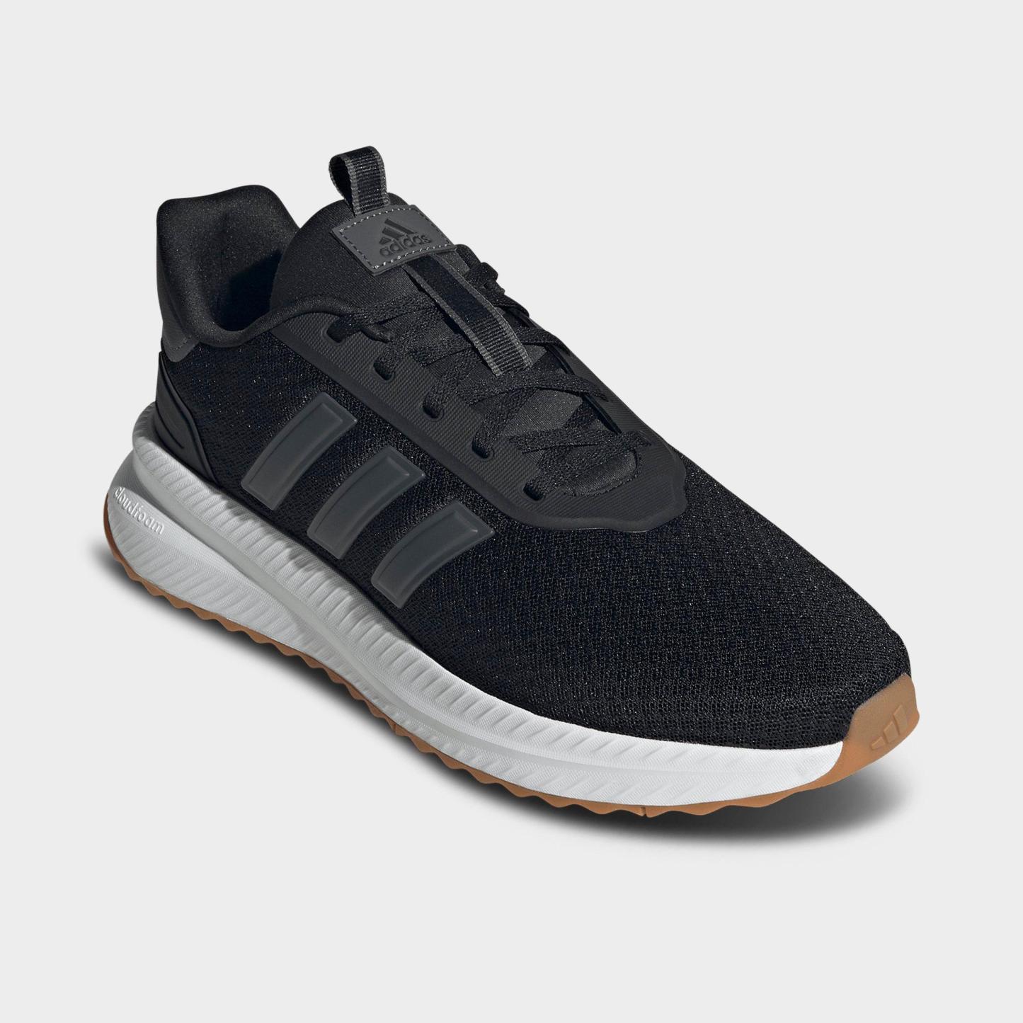Men's adidas X_PLR Path Casual Shoes (Wide Width) - Core Black/Grey/Gum - Both shoes facing left