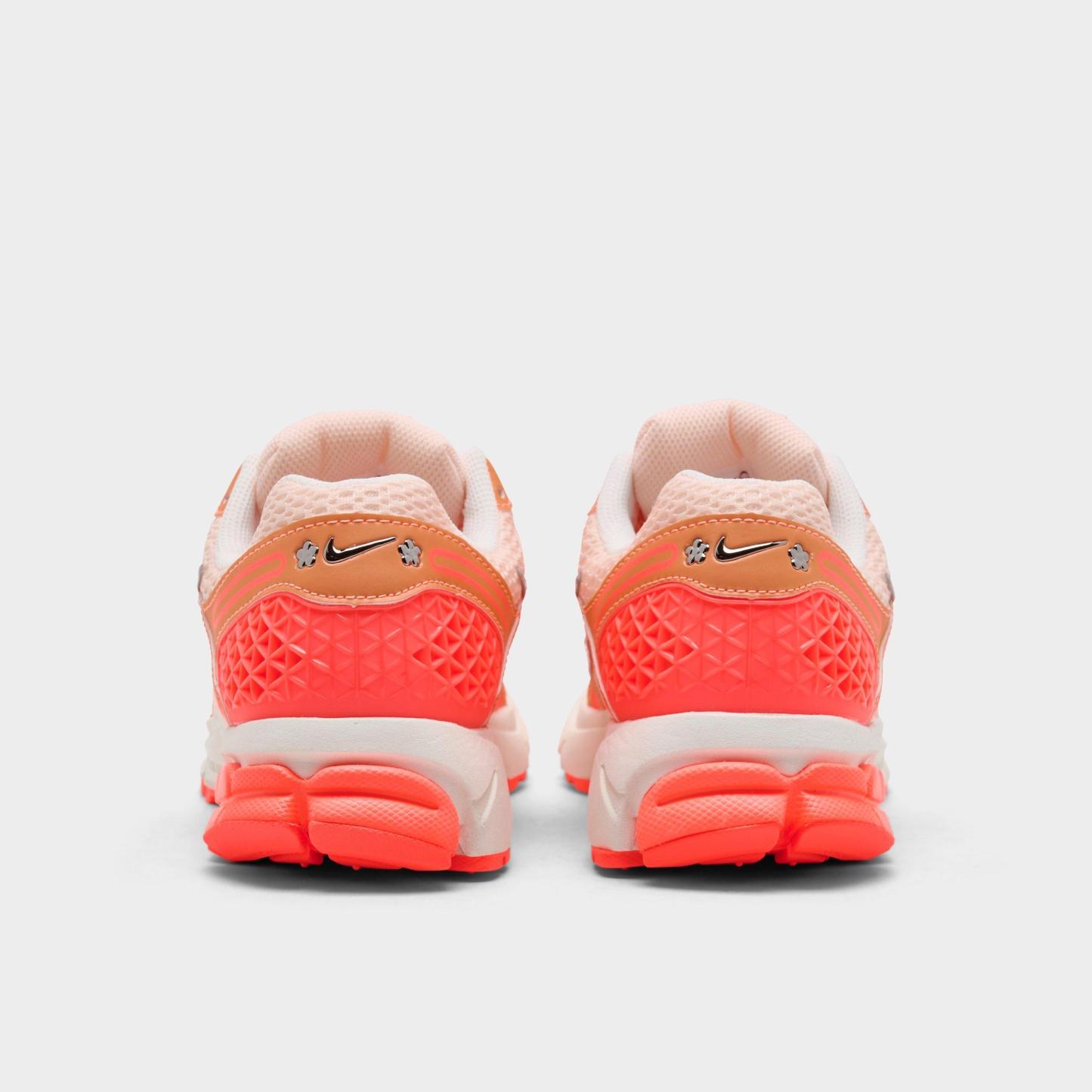 Women's Nithtke Zoom Vomero 5 Casual Shoes - Part 1 - Crimson Tint/Hot Lava/Orange Pulse/Sail - Back view