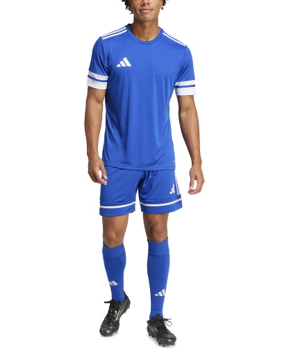 adidas Men's Regular-Fit Squad 25 Logo Shorts - Royblu/roy