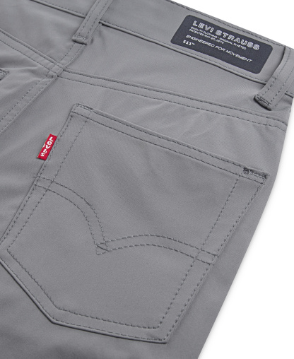 Levi's Boys' 8-20 Slim-Fit Performance Stretch Shorts - Sharkskin