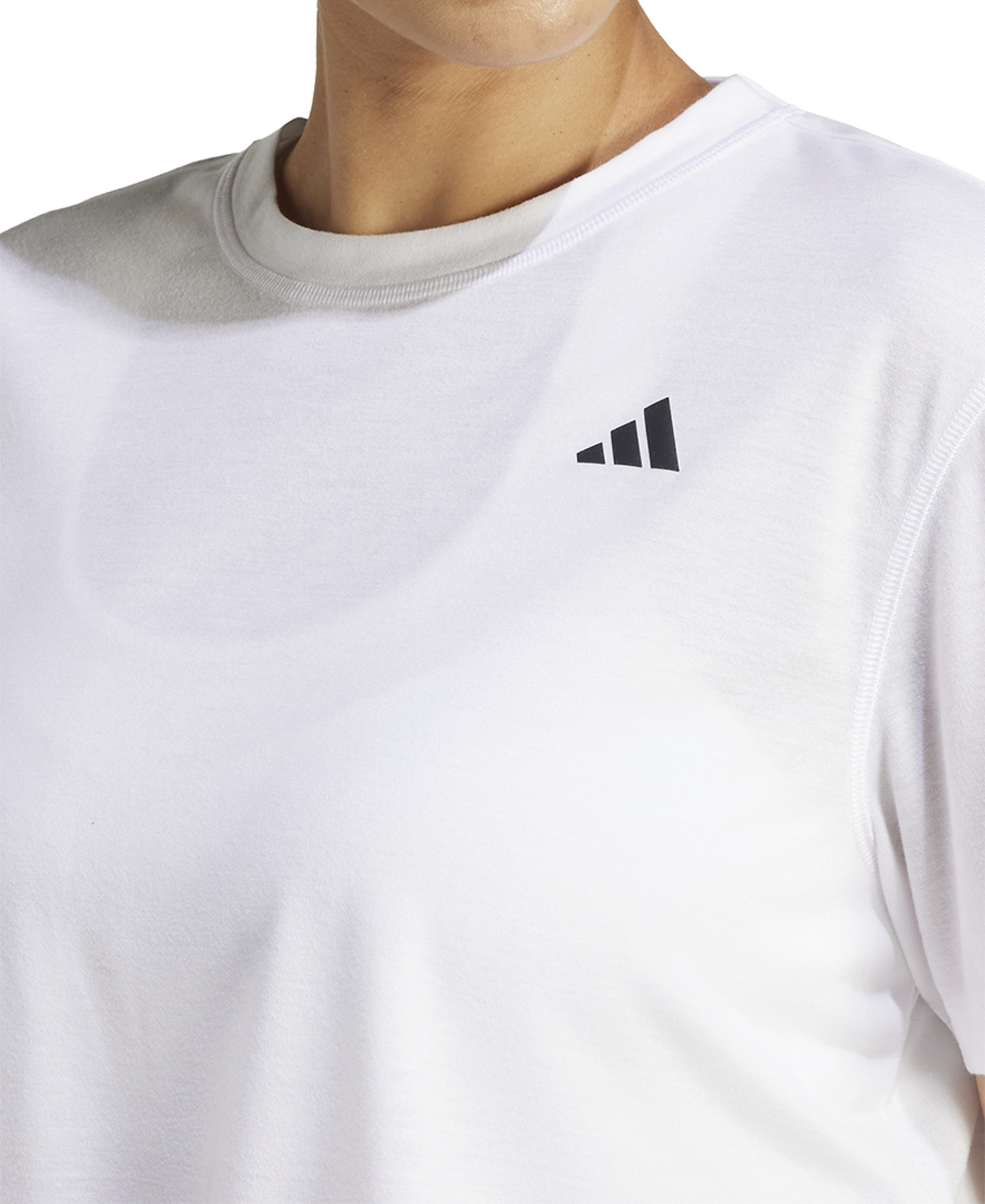 adidas Women's Train Essentials Boxy Workout T-Shirt - White