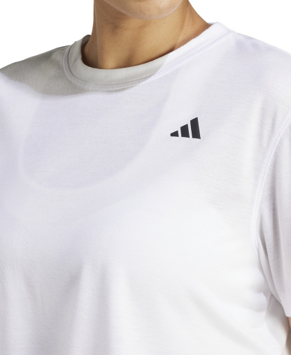 adidas Women's Train Essentials Boxy Workout T-Shirt - White