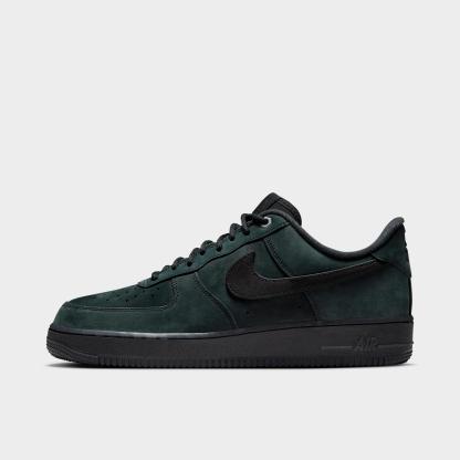 Men's Nithtke Air Force 1 '07 WB Casual Shoes - Black/Black - Left shoe facing left. Outside of the shoe.