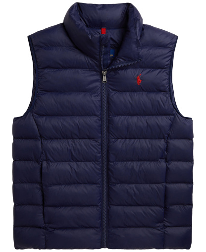 Polo Ralph Lauren Boys' 8-20 The Colden Packable Quilted Vest - Newport Navy