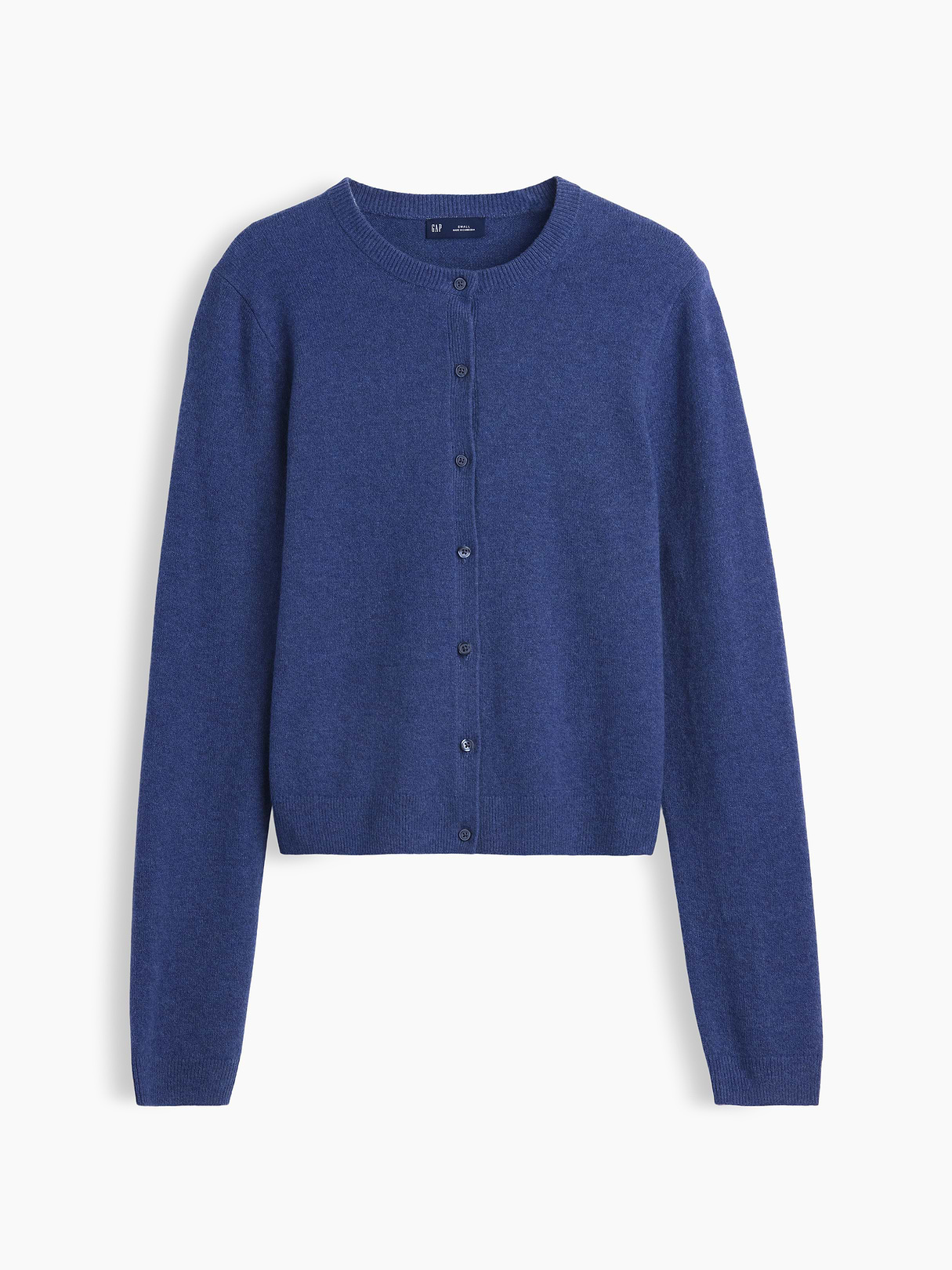 CashSoft Crop Cardigan - Sargassus blue