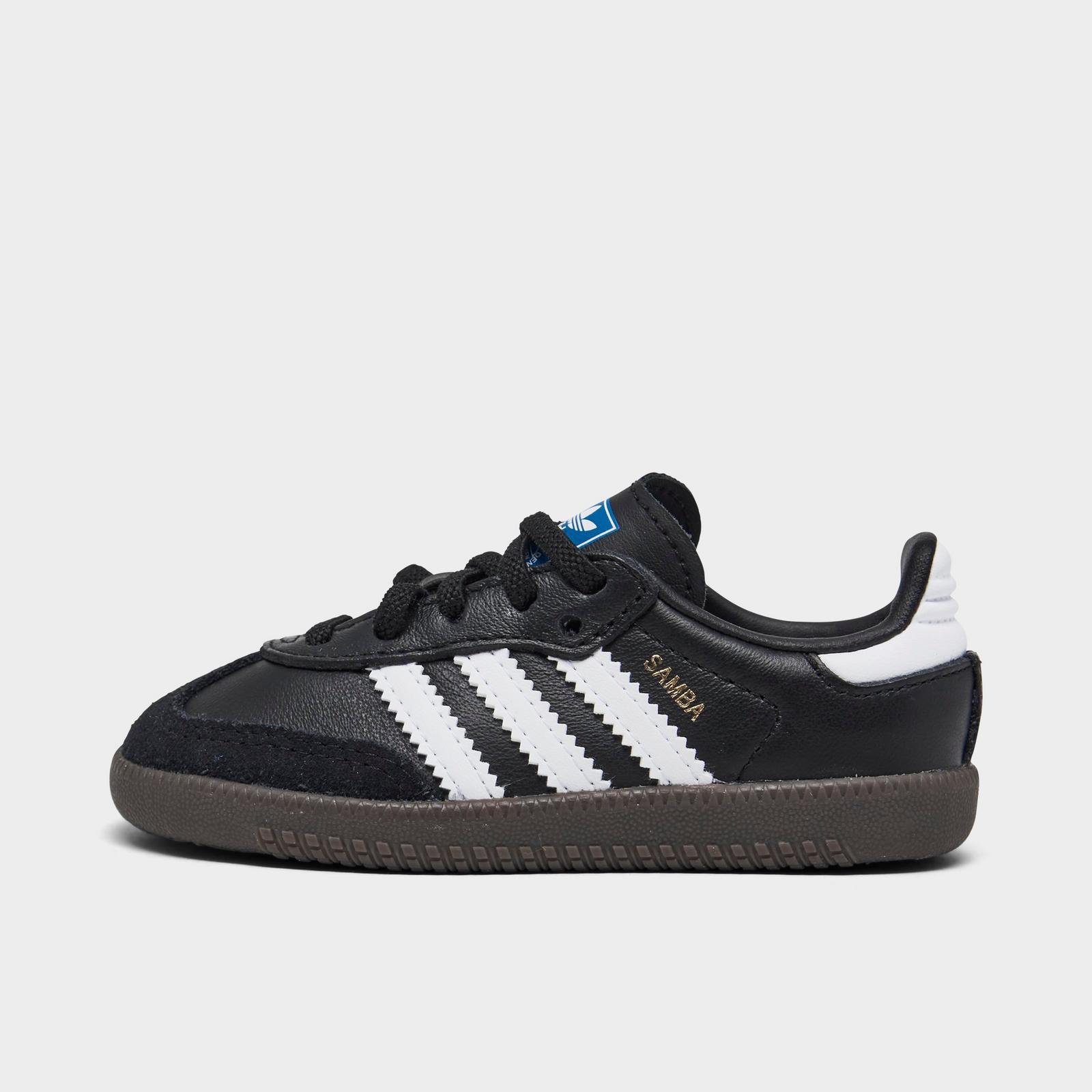 Kids' Toddler adidas Originals Samba OG Stretch Lace Casual Shoes - Core Black/Footwear White/Gum 5 - view 1