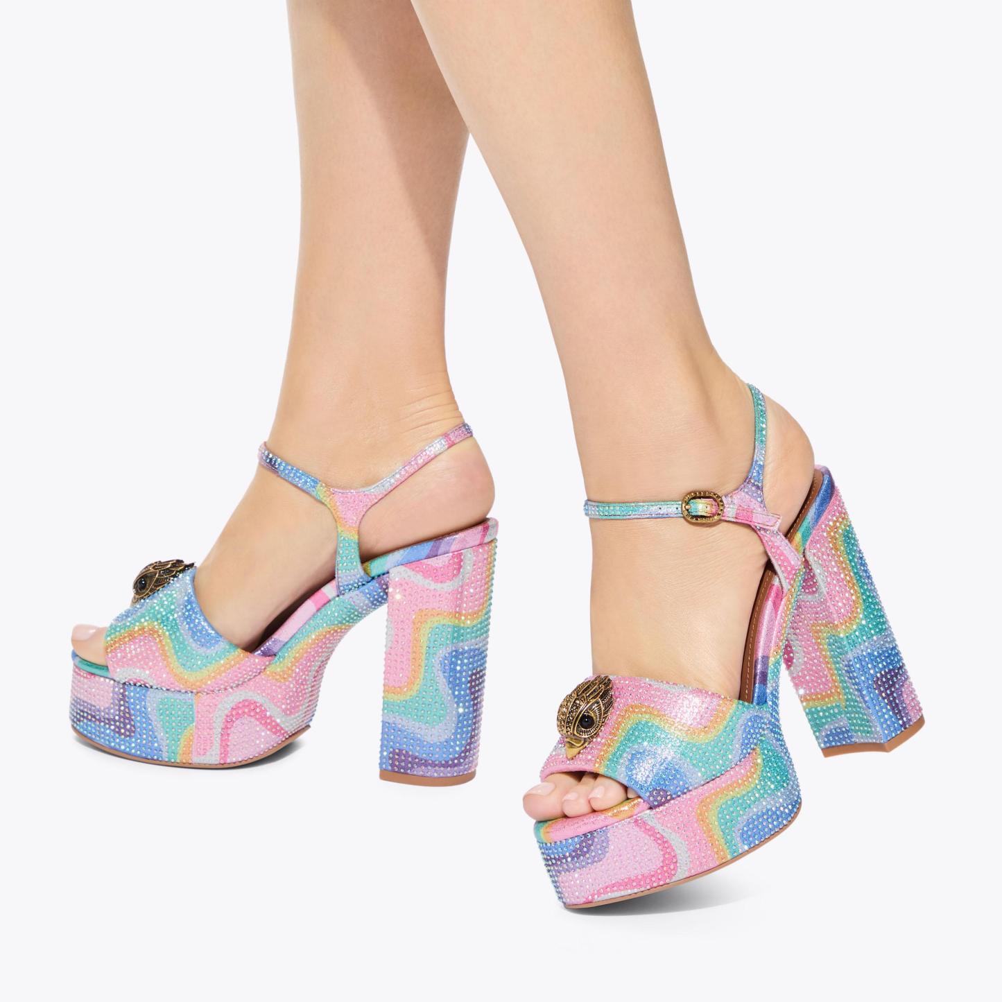 Kurt Geiger London Kensington Platform Heel - Multi Colored - view 2
