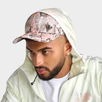 adidas Lightning Six Panel Strapback Hat - Camo