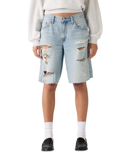 Levi's Premium Women's Baggy Dad Mid-Rise Jorts - Been There
