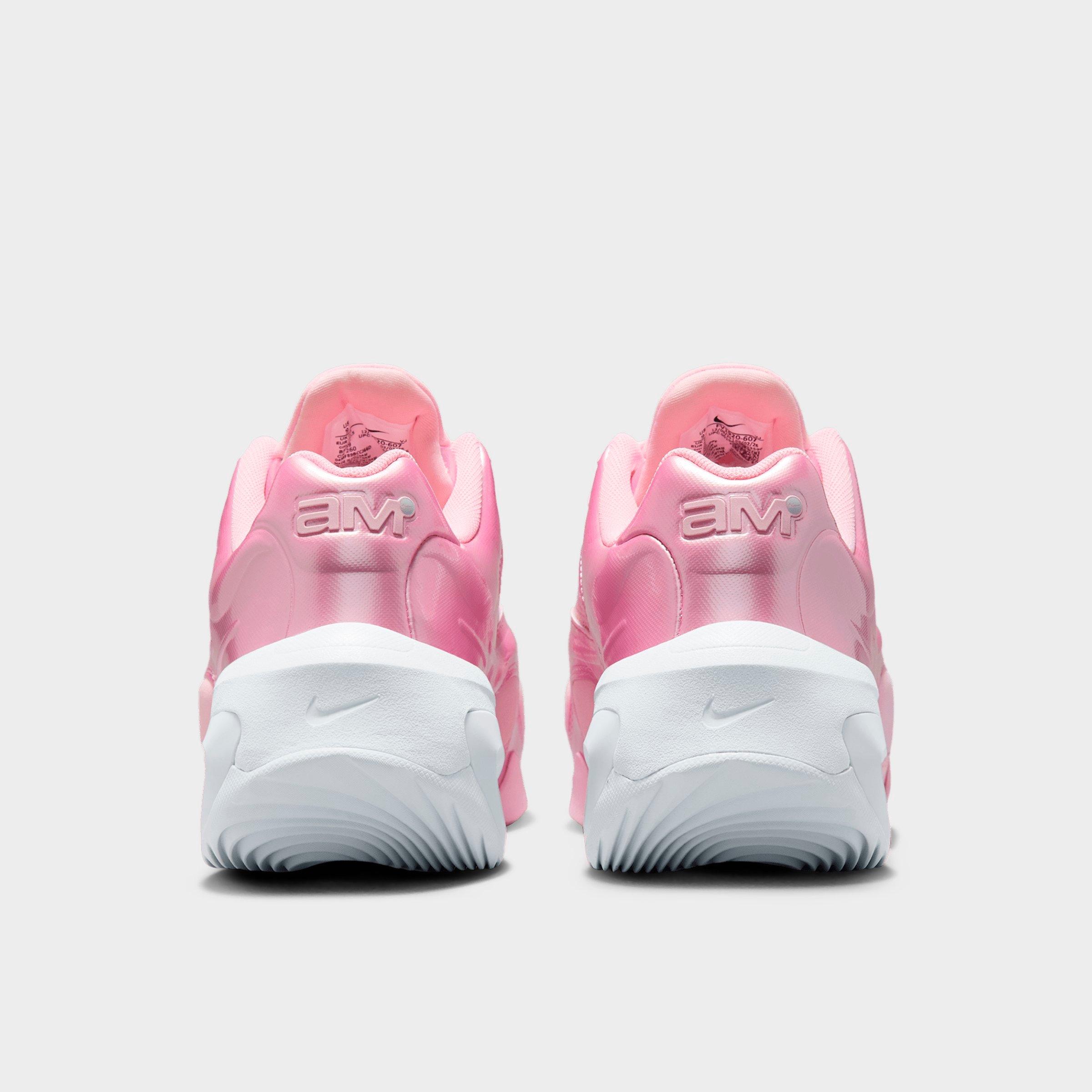 Women's Nithtke Air Max Muse Casual Shoes - Pink Foam/Pure Platinum/Pink Foam - Back view