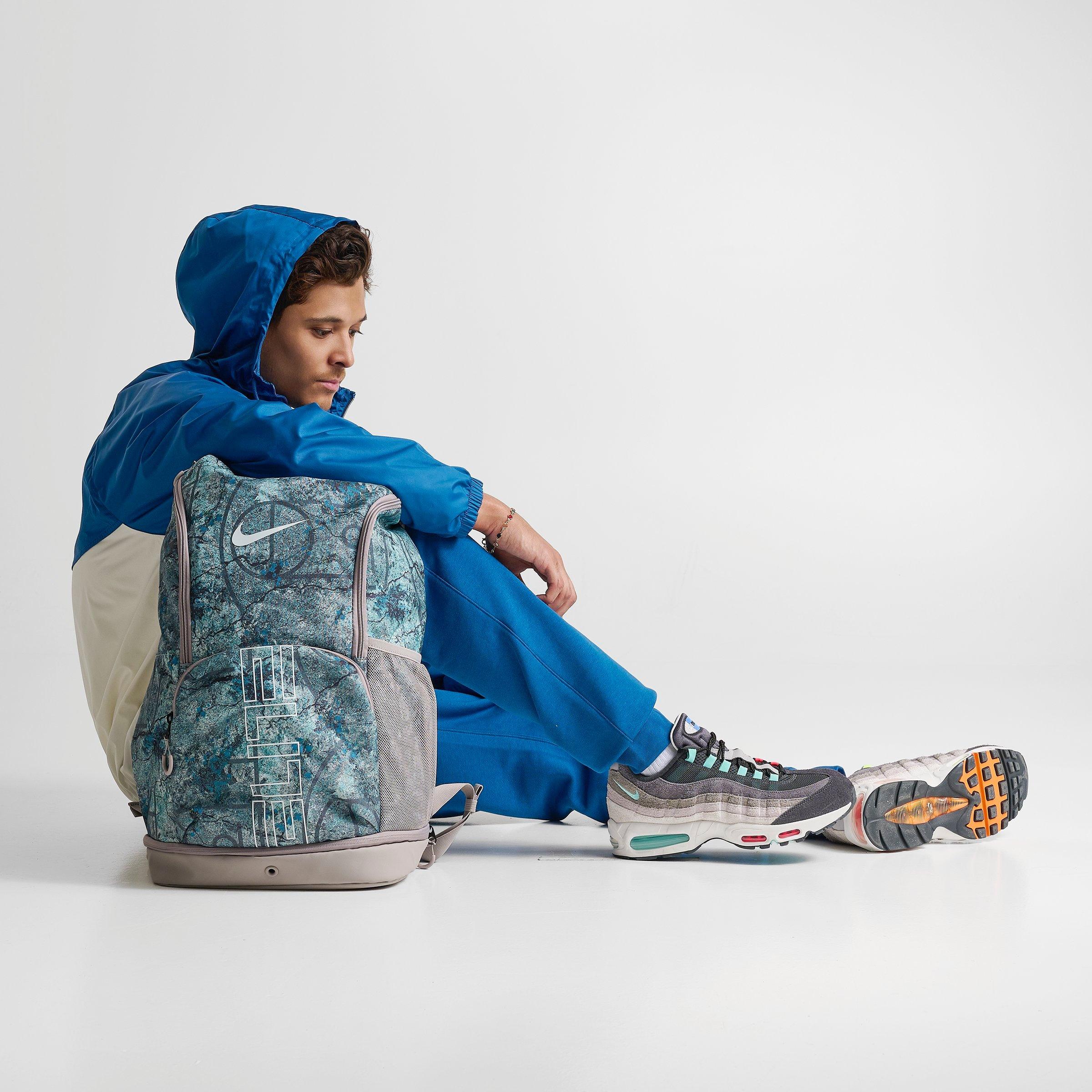 Nithtke Varsity Hoops Elite Backpack (32L) - Blue Camo Allover Print