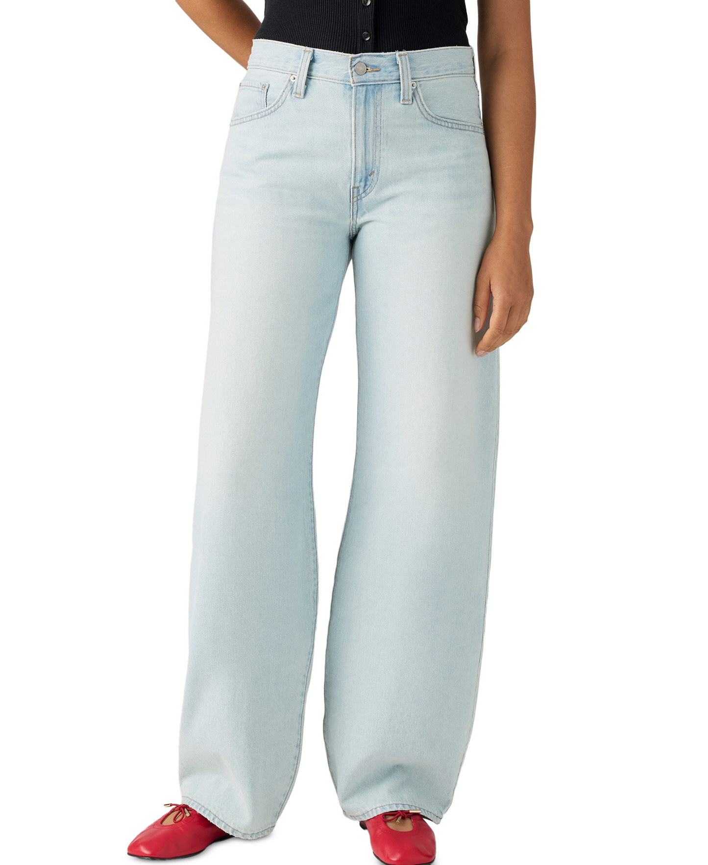 Levi's Women's Mid-Rise Middy Balloon Jeans - Pick Up Lane