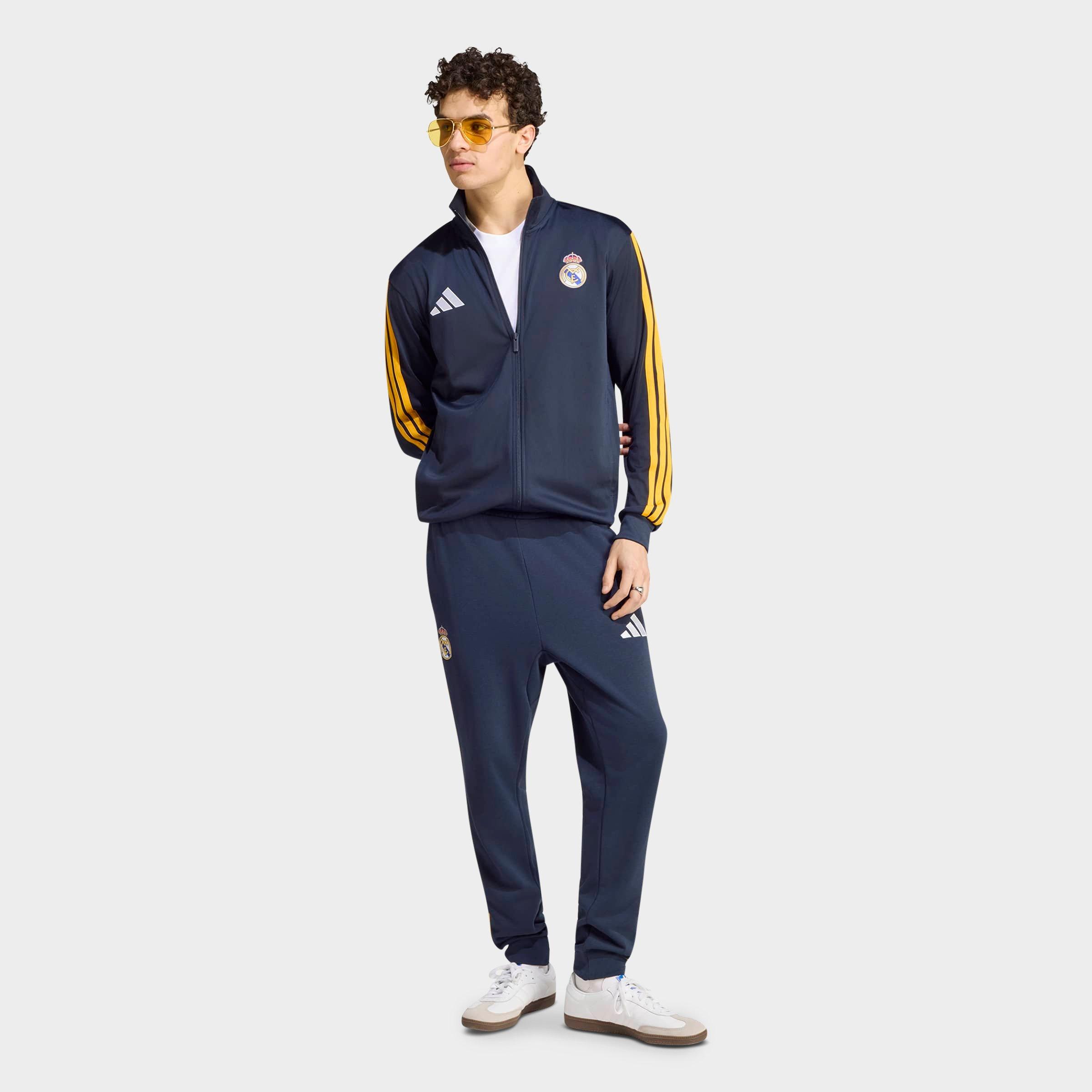 Men's adidas Real Madrid DNA Full-Zip Track Top - Night Navy