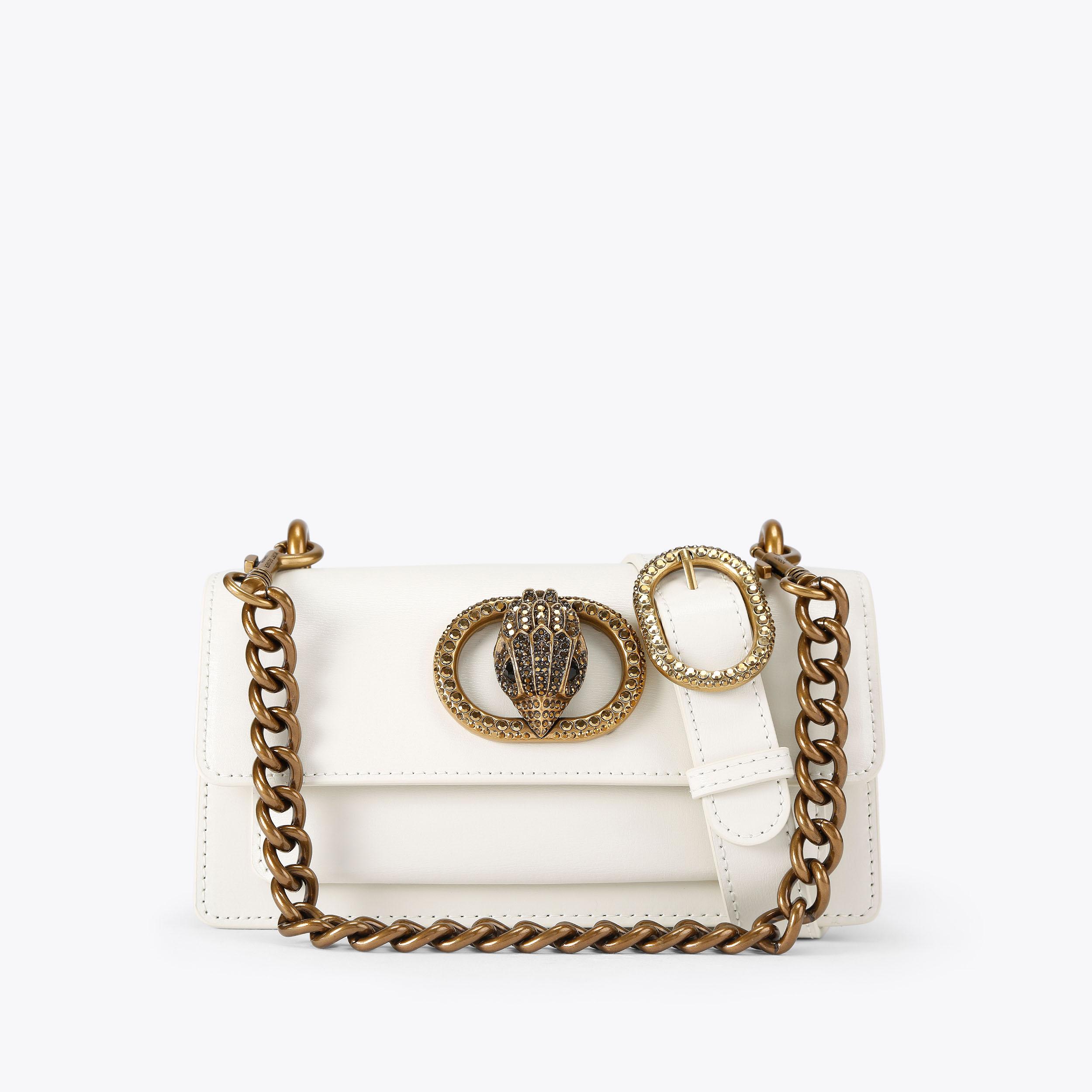 Kurt Geiger London Small Chelsea East West Bag - White