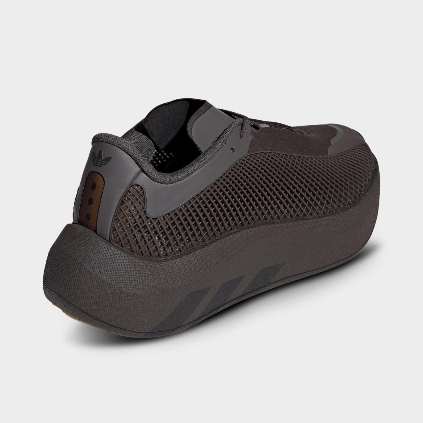 Men's adidas Originals HYPERBOOST EPHR Casual Shoes - Night Brown/Utility Black/Core Black - Back view