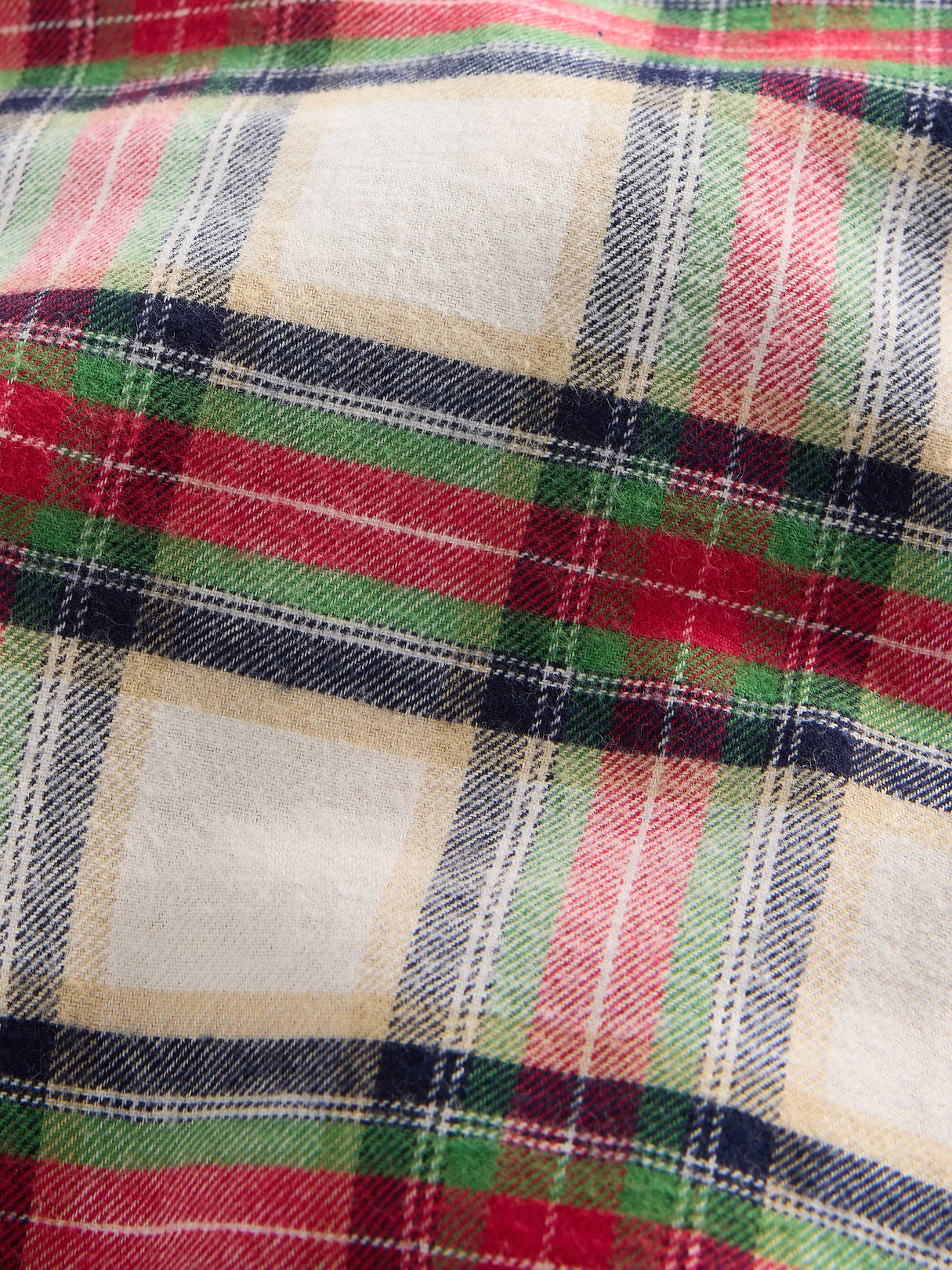 Adult Softest Flannel PJ Pants - Red & cream tartan