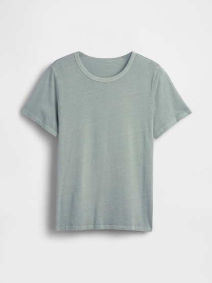 Organic Cotton VintageSoft T-Shirt - Gasoline green