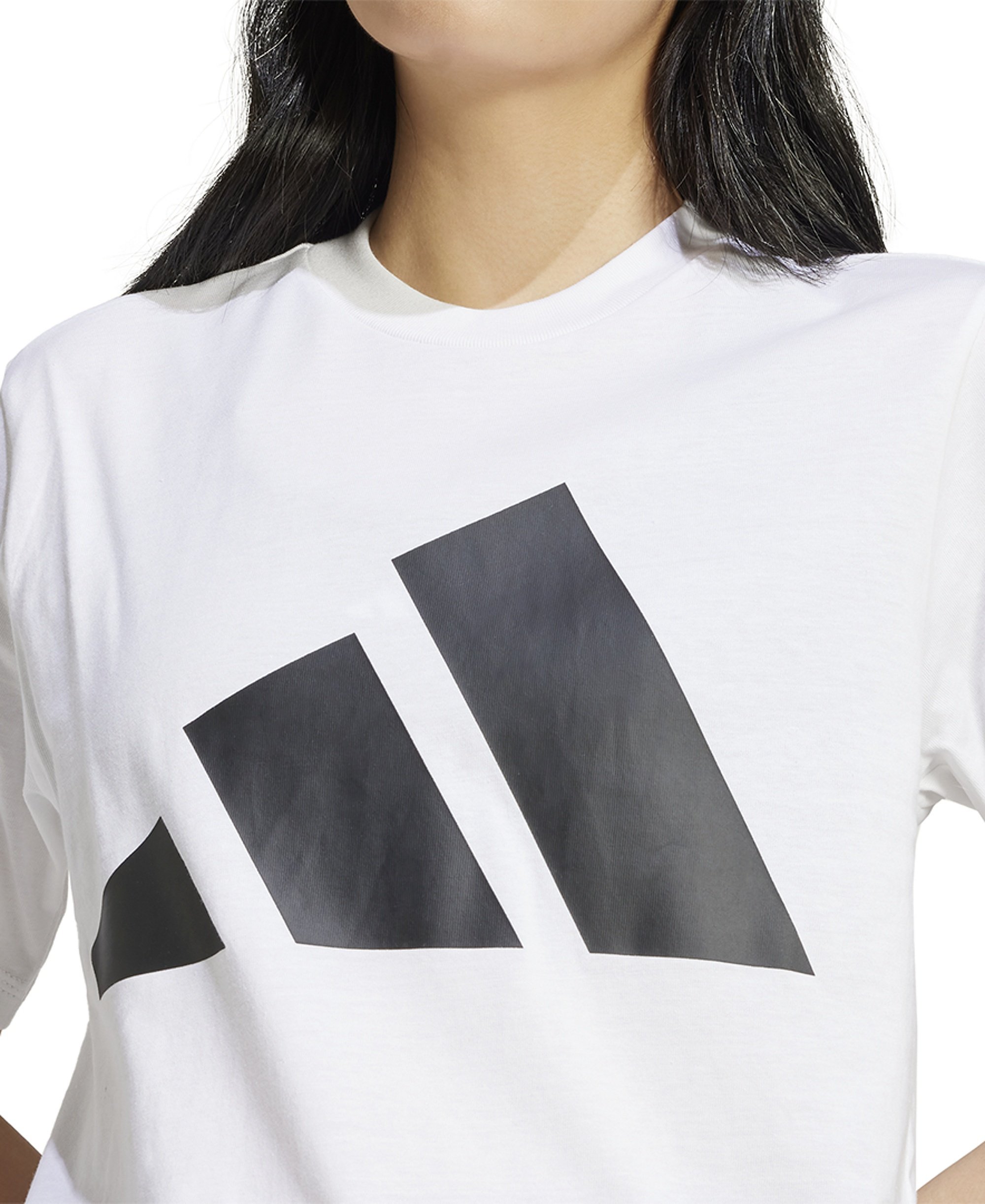 adidas Women's Essentials Big Logo Cotton T-Shirt - White