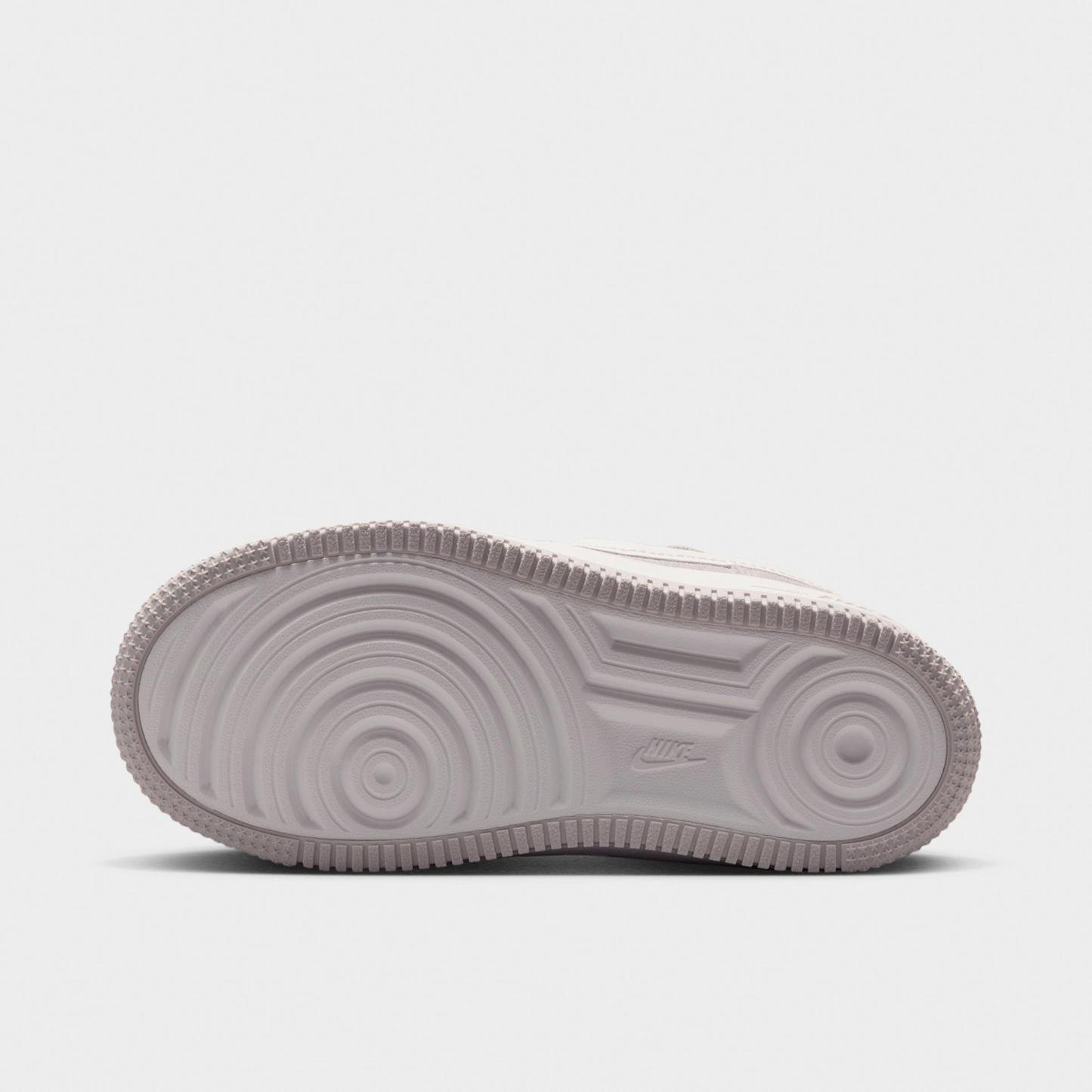 Little Kids' Nithtke Force 1 Low Casual Shoes - Vast Grey/Sail - Bottom view