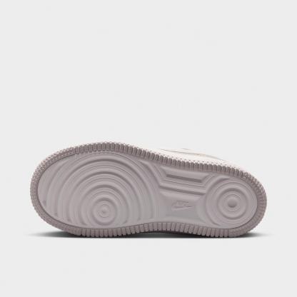 Little Kids' Nithtke Force 1 Low Casual Shoes - Vast Grey/Sail - Bottom view