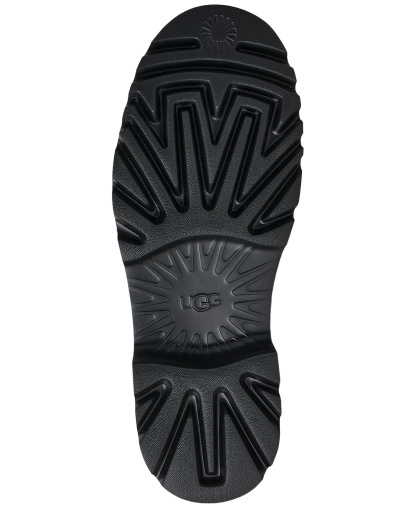 UGG® Women's Uptowner Round Toe Short Booties - Black Leather