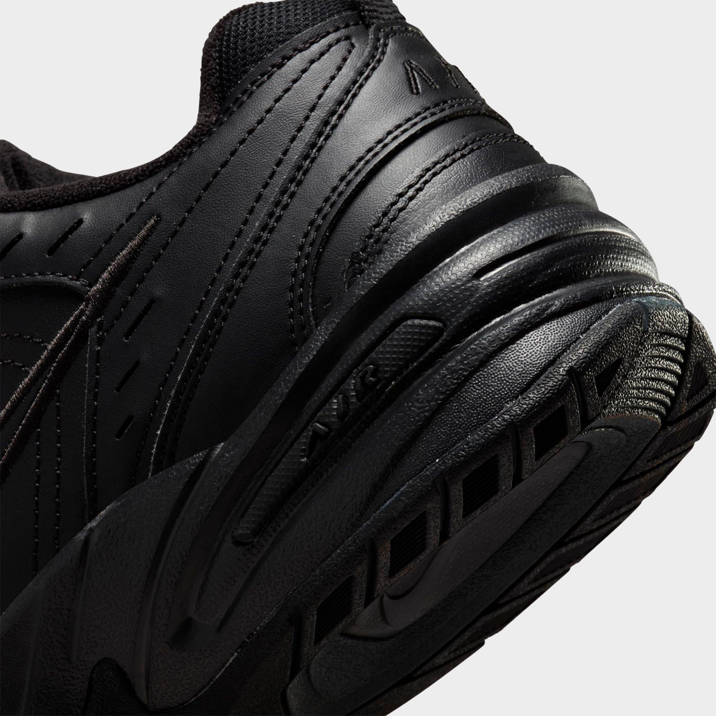 Men's Nithtke Air Monarch IV Casual Shoes (Wide Width 4E) - Black/Black - Detail shot